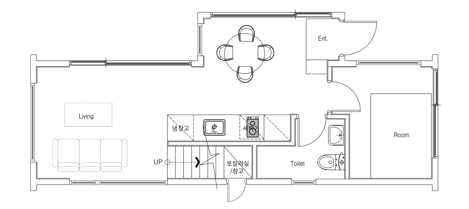 floor plan 1F