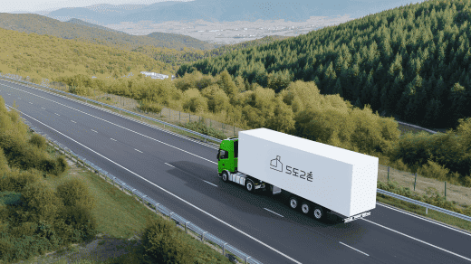 5도2촌 시공절차 05단계 - Delivery: Container shipping or (and) ground transportation.