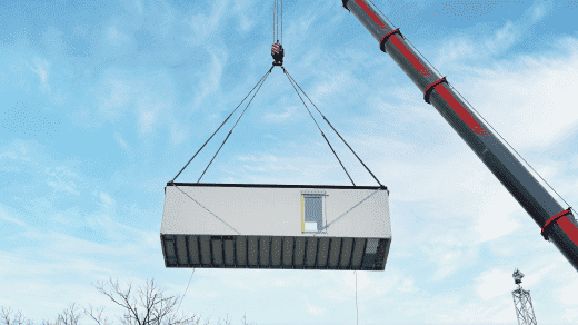5도2촌 시공절차 06단계 - Installation: Site assembly, certification and utility connections.